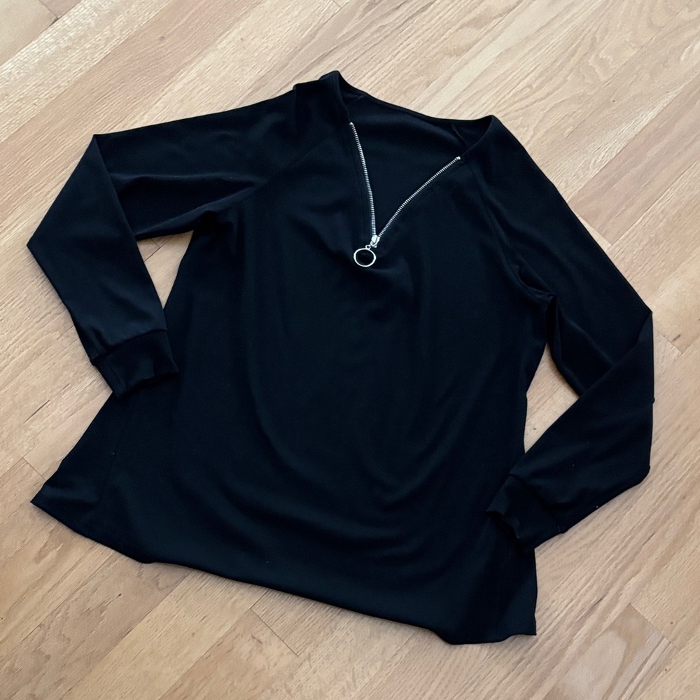 No tag - Large 1/4 zip pullover top